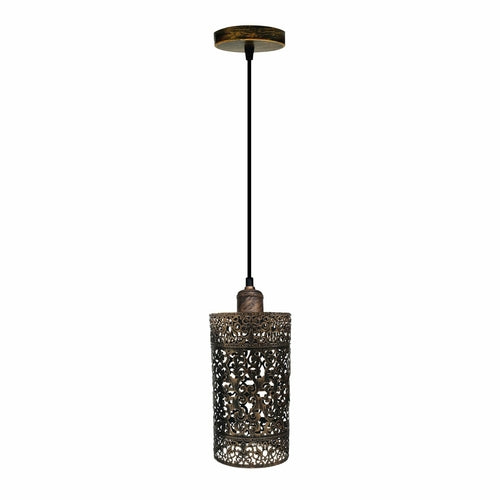 Metal Cage Pendant lighting Fixture E27 Base ~3931