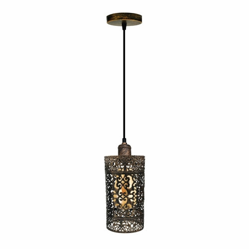 Metal Cage Pendant lighting Fixture E27 Base ~3931