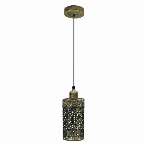 Metal Cage Pendant lighting Fixture E27 Base ~3931