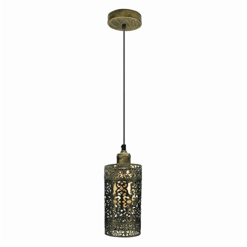 Metal Cage Pendant lighting Fixture E27 Base ~3931