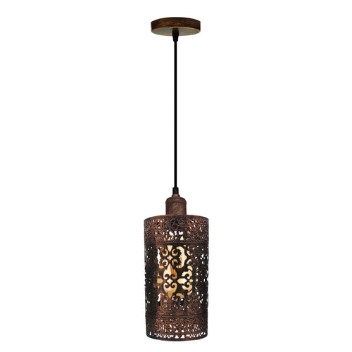 Metal Cage Pendant lighting Fixture E27 Base ~3931