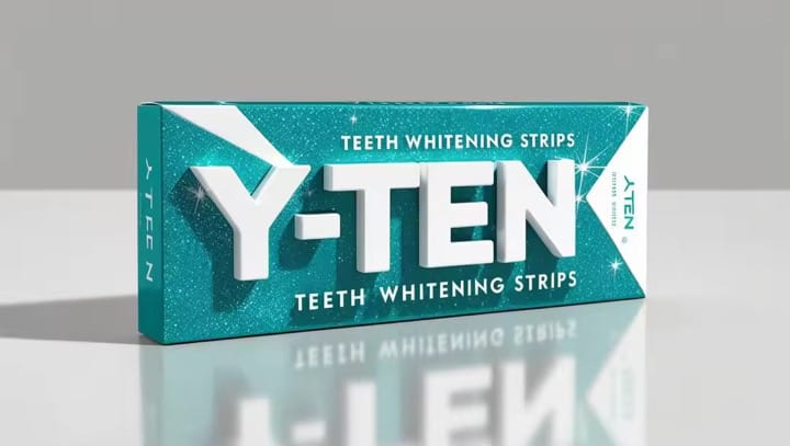 Y-TEN Teeth Whitening Strips – Safe, Gentle & Effective Whitening