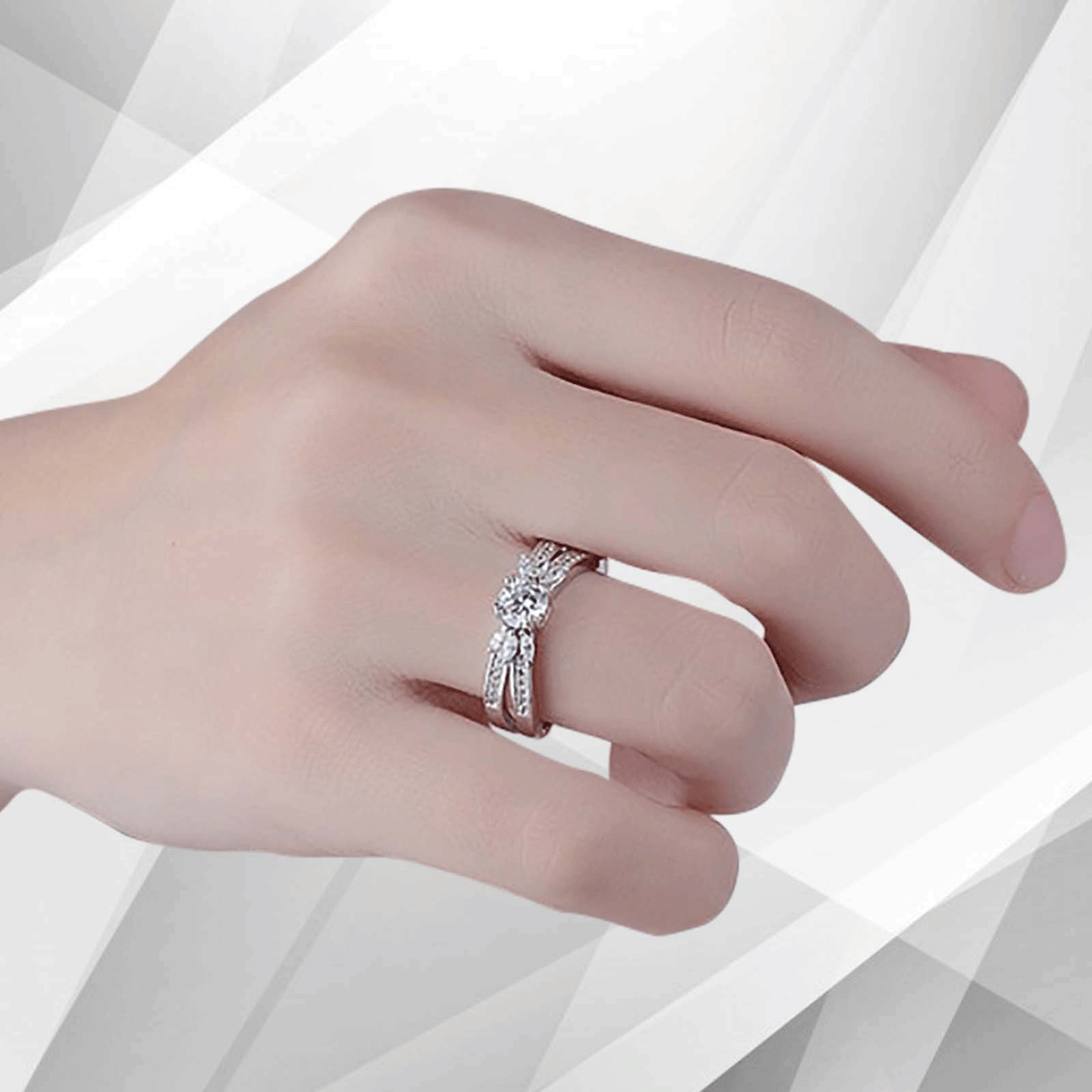 2.00Ct Round-Cut Diamond Solitaire Bridal Engagement Ring 18Ct White