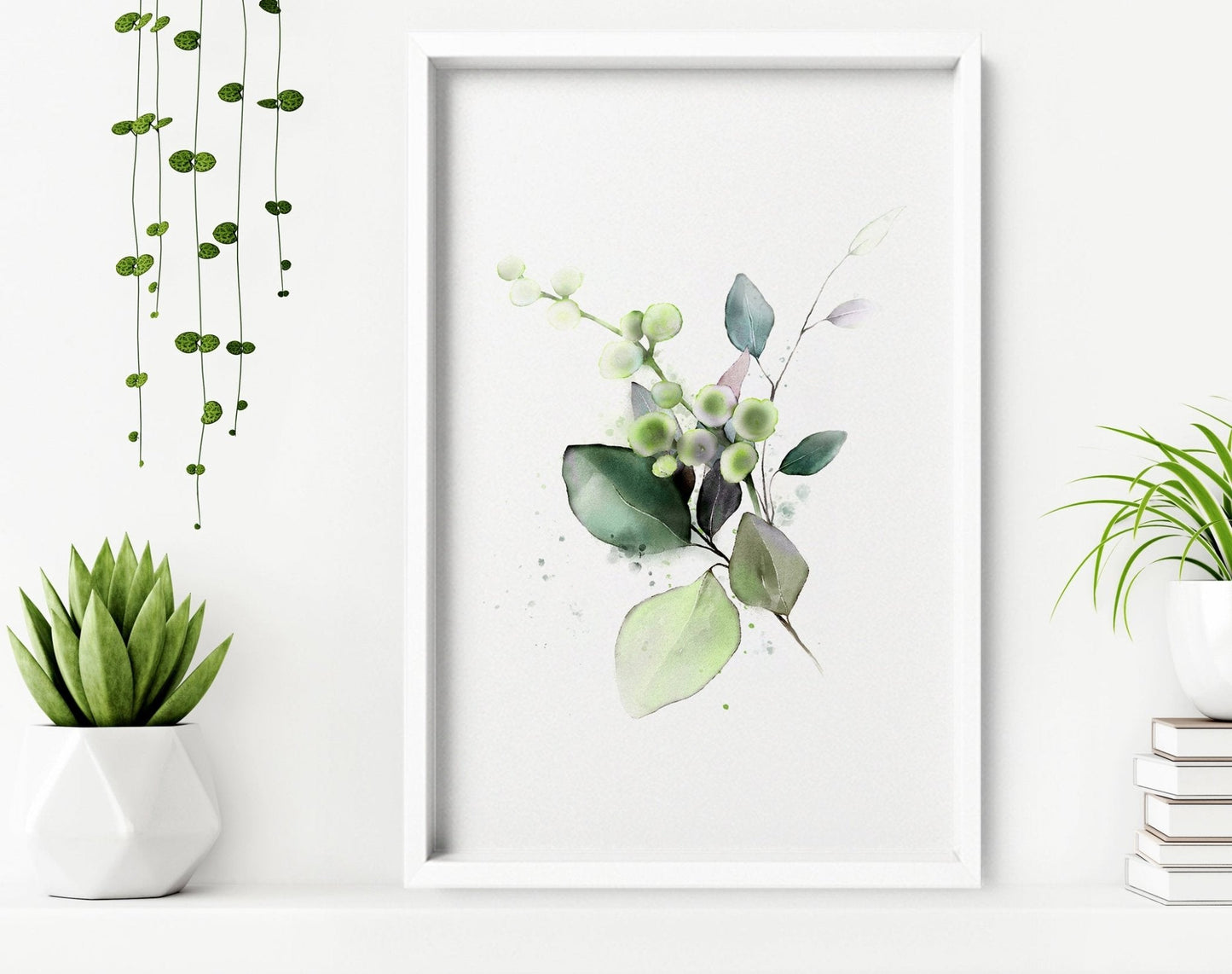 Art for a bathrooms | Set of 3 framed wall art