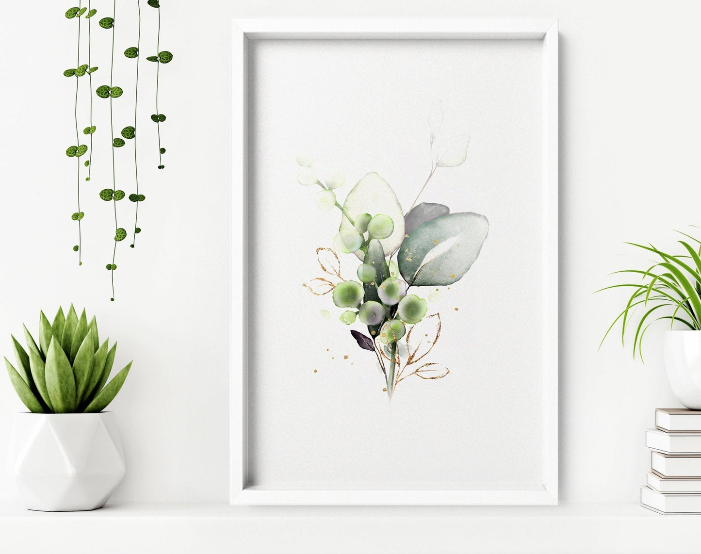 Art for a bathrooms | Set of 3 framed wall art