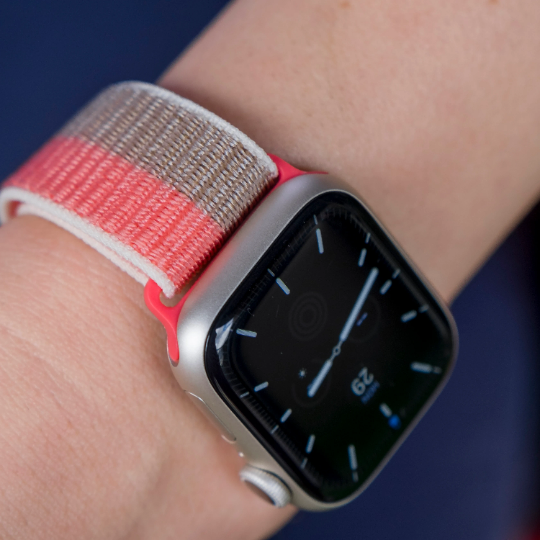 Apple Iwatch Watch Dual Colour Nylon Strap Band For Series 7 6 5 4 3 2