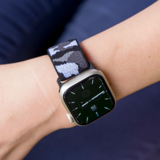 Apple Iwatch Watch Dual Colour Nylon Strap Band For Series 7 6 5 4 3 2